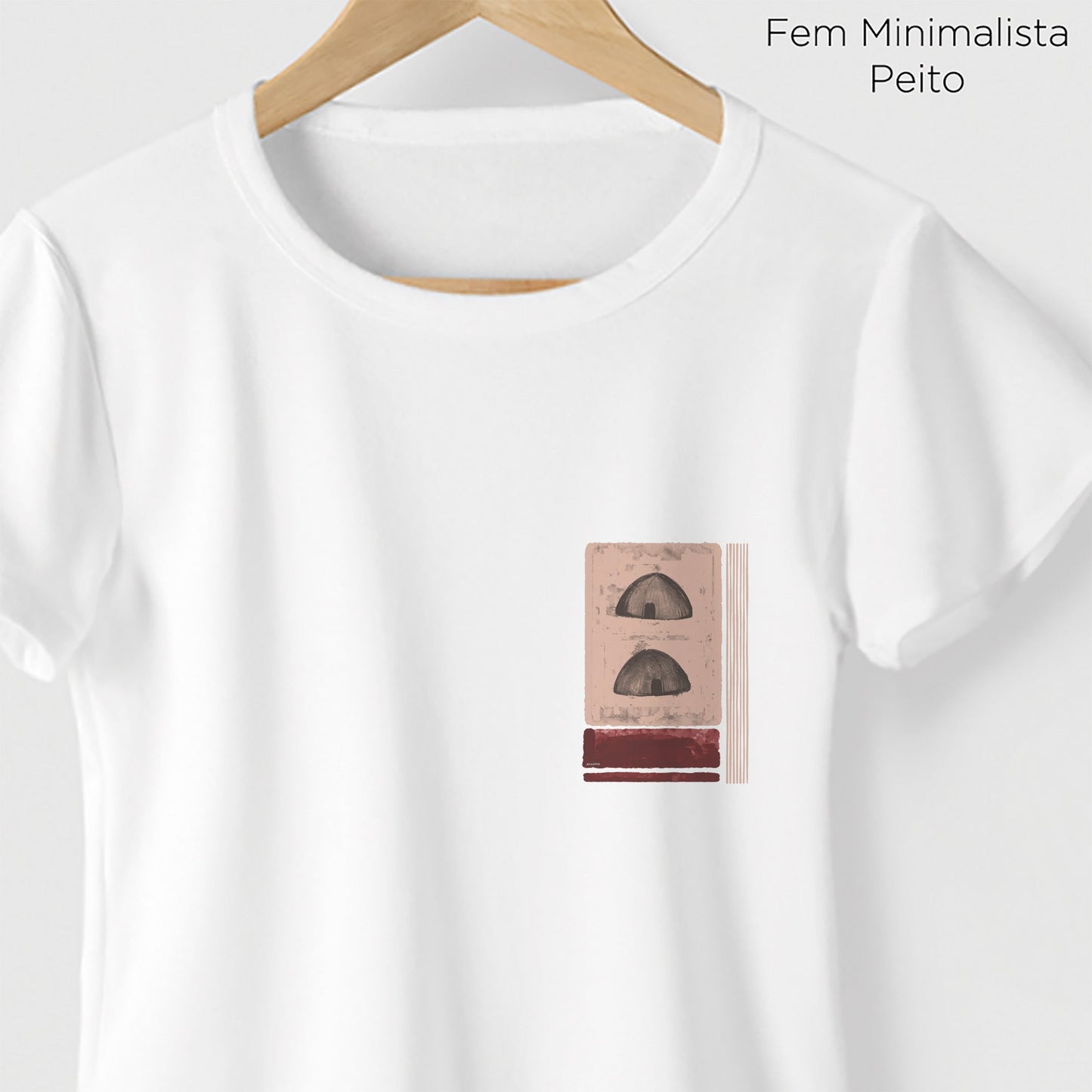 Camiseta Amazônia OKA MALOKA - BRANCO - cód 0227