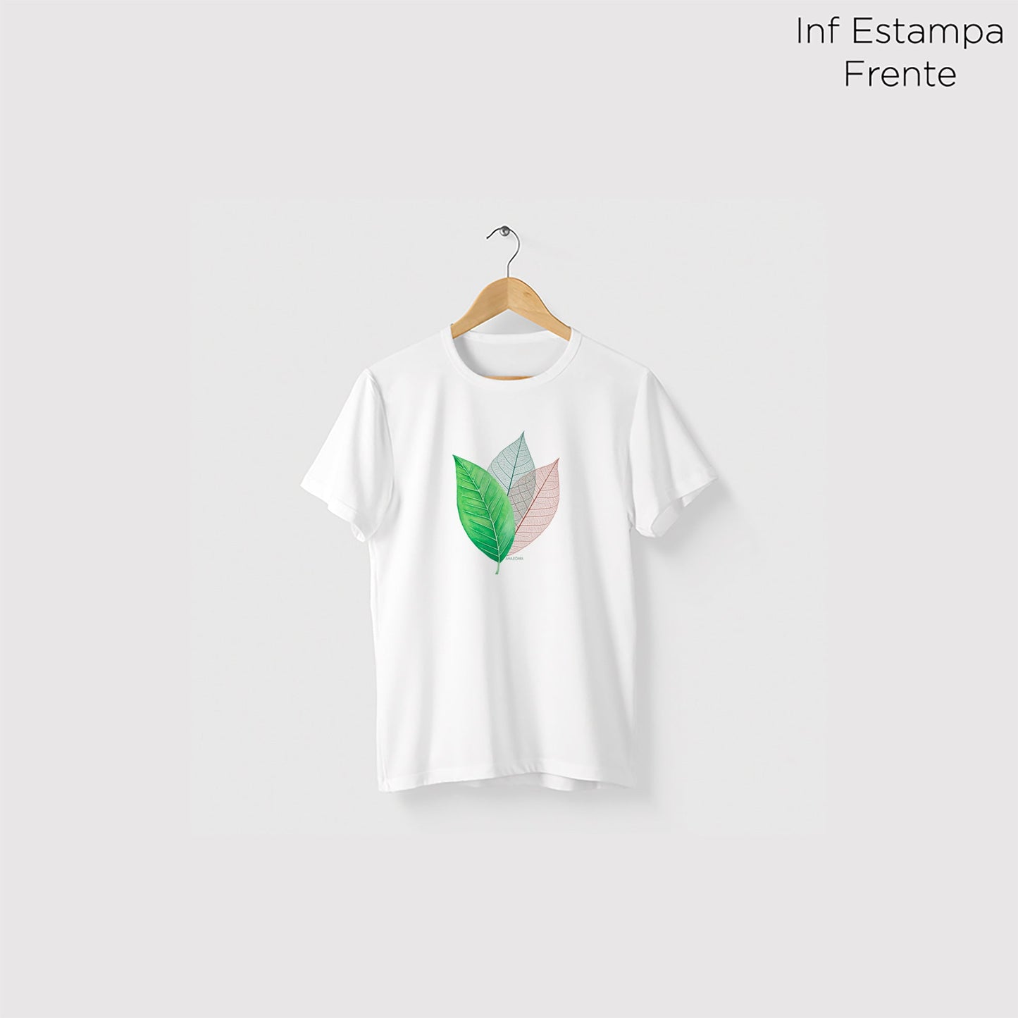 Camiseta Amazônia NATUREZA PERFEITA - BRANCO - cód 0249