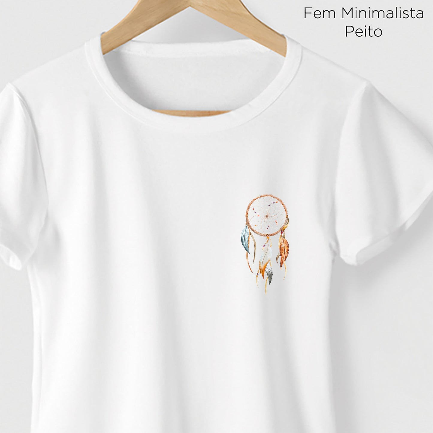 Camiseta Amazônia FILTRO DOS SONHOS - BRANCO - cód 0420