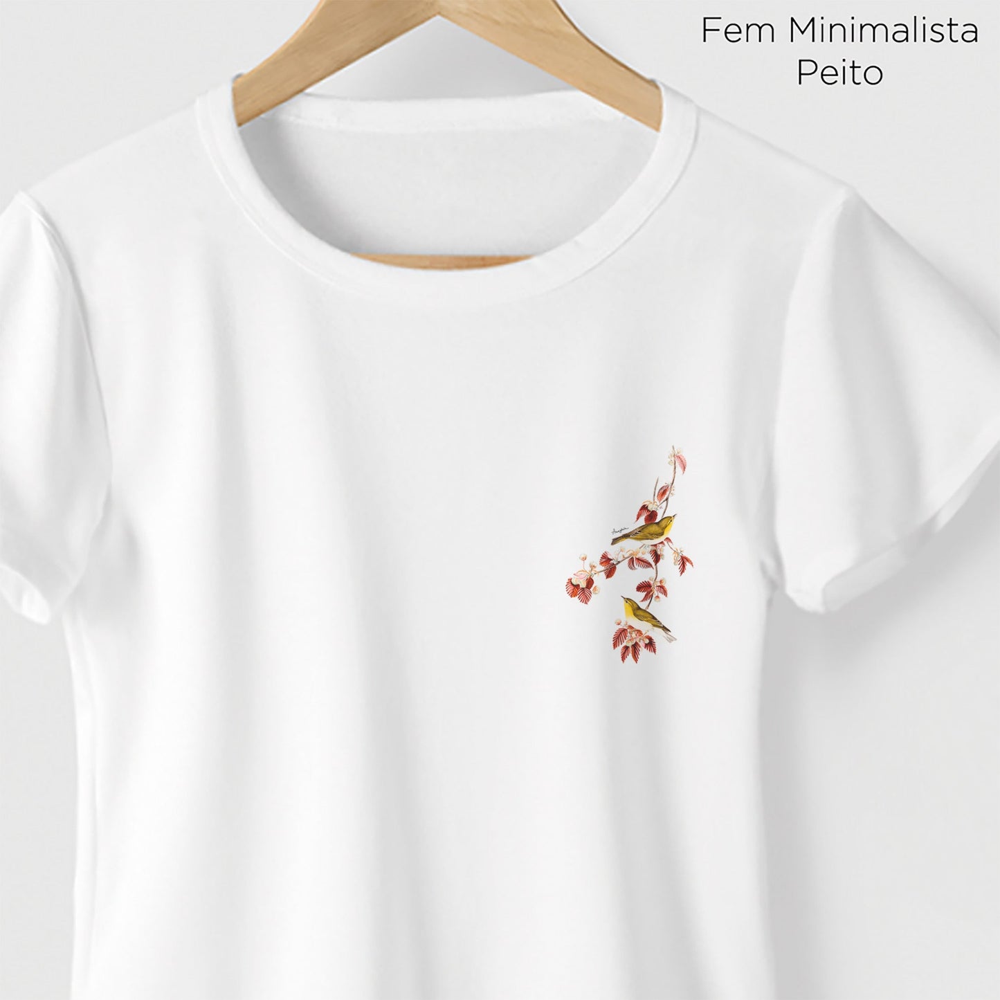 Camiseta Amazônia NATUREZA LIVRE - BRANCO - cód 0441