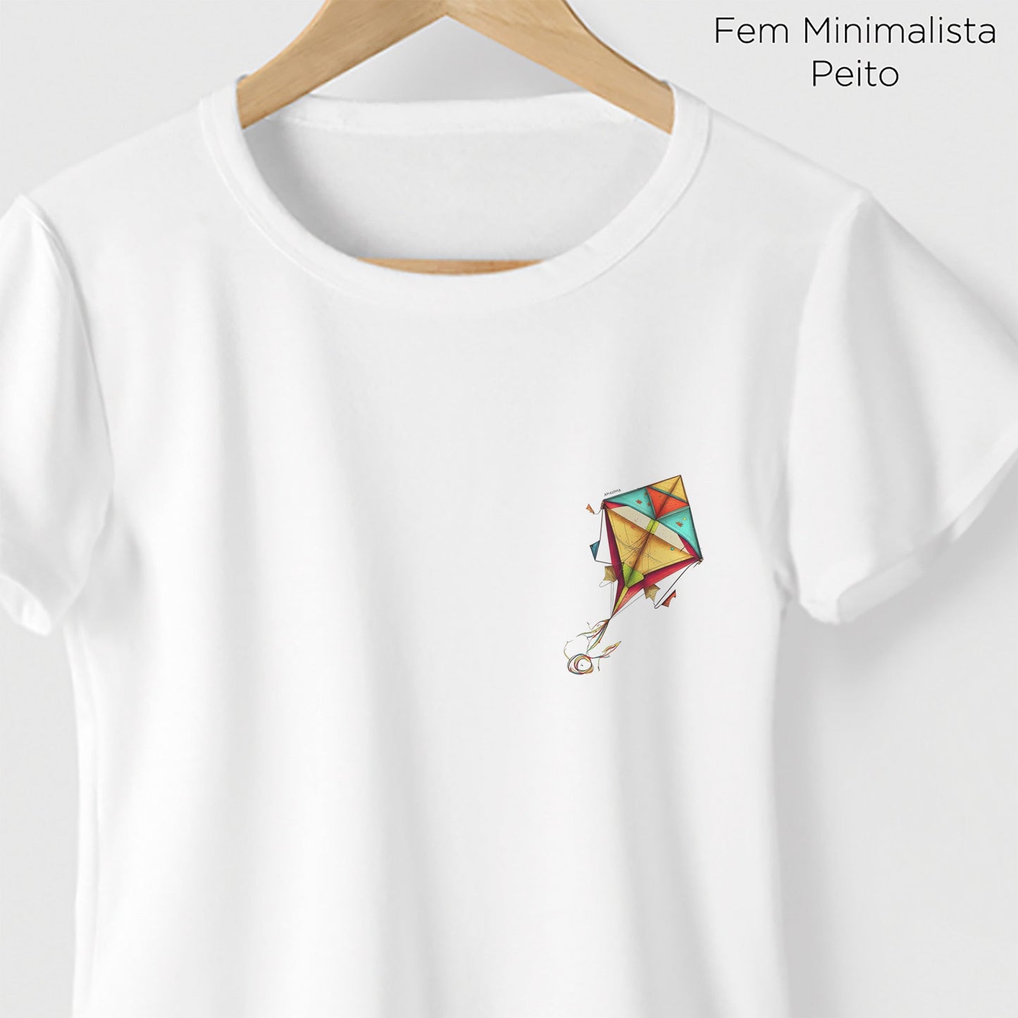 Camiseta Amazônia PIPA - BRANCO - cód 0709