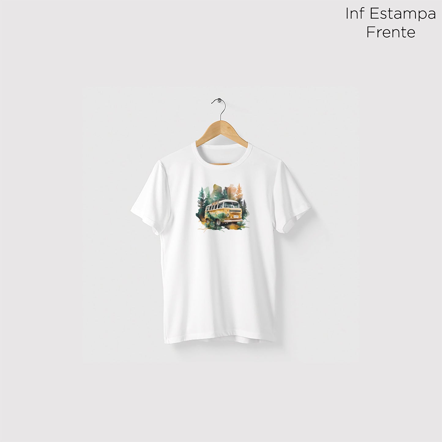 Camiseta Amazônia ROADTRIP - BRANCO - cód 0713