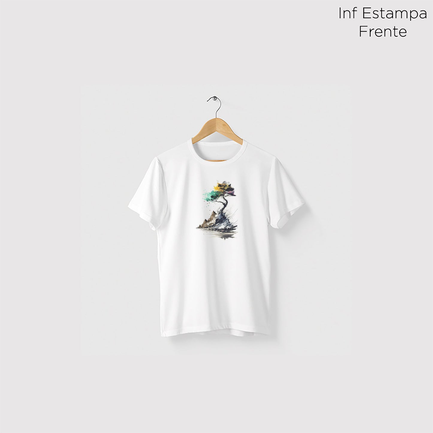 Camiseta Amazônia BONSAI REAL - BRANCO - cód 0761