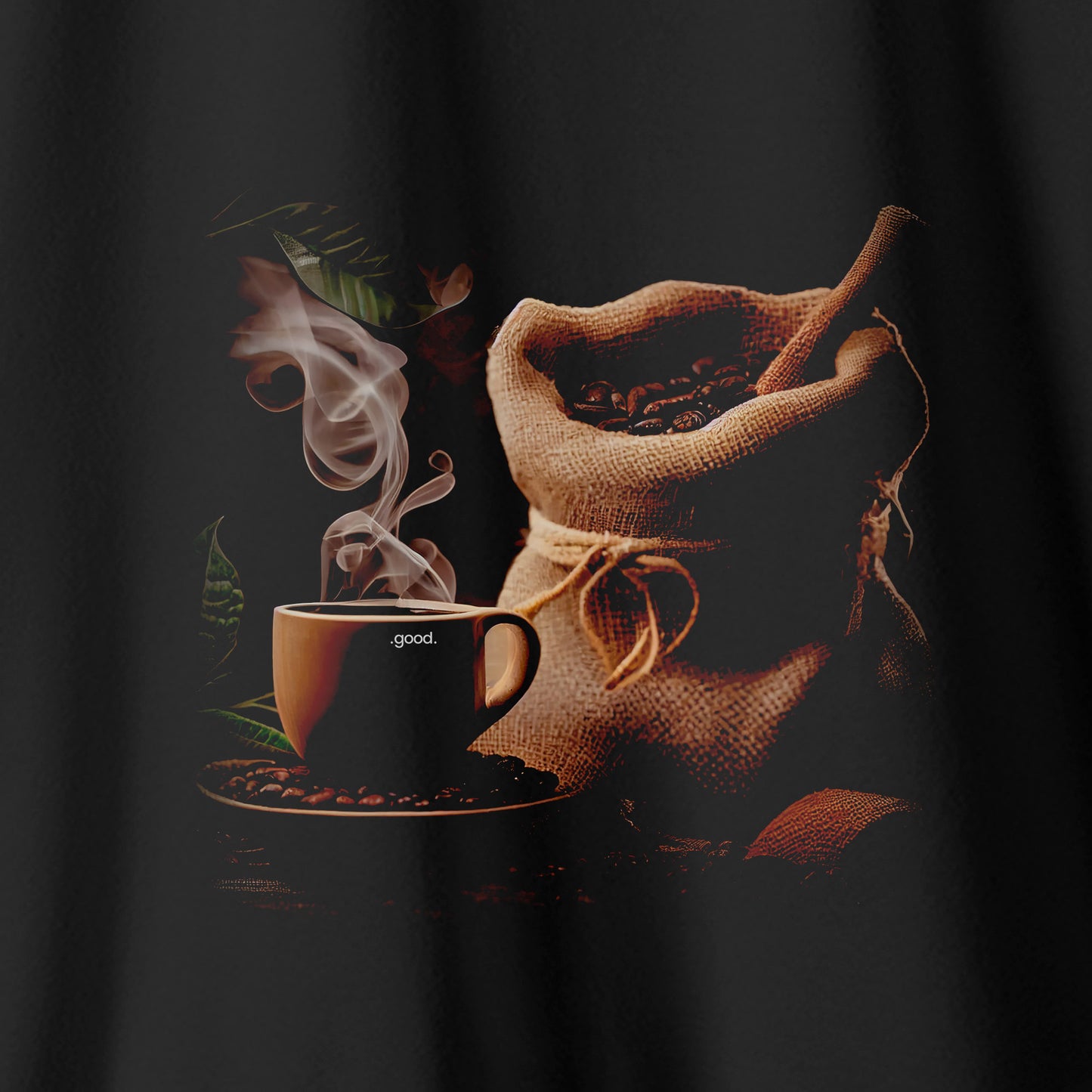Camiseta Algoodão Preto - cód 0843