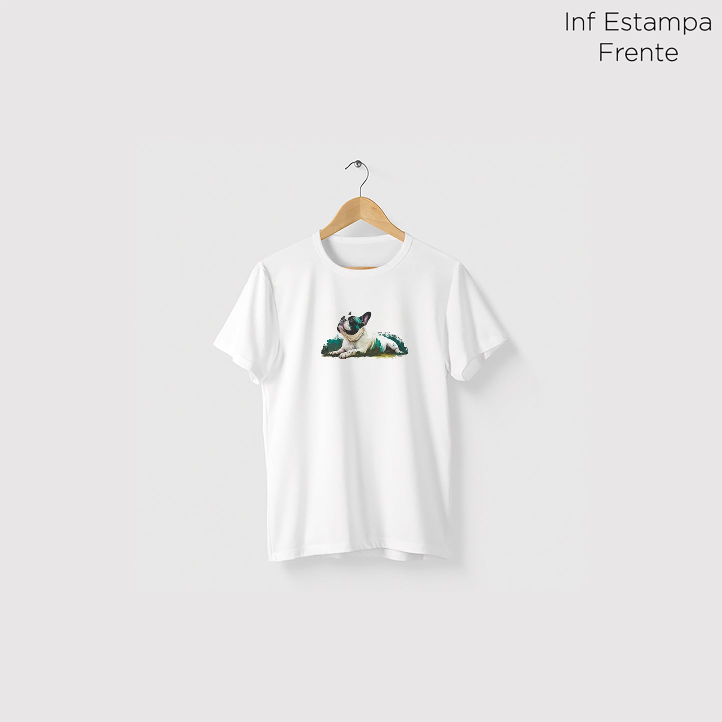 Camiseta Algoodão Branco - cód 0862