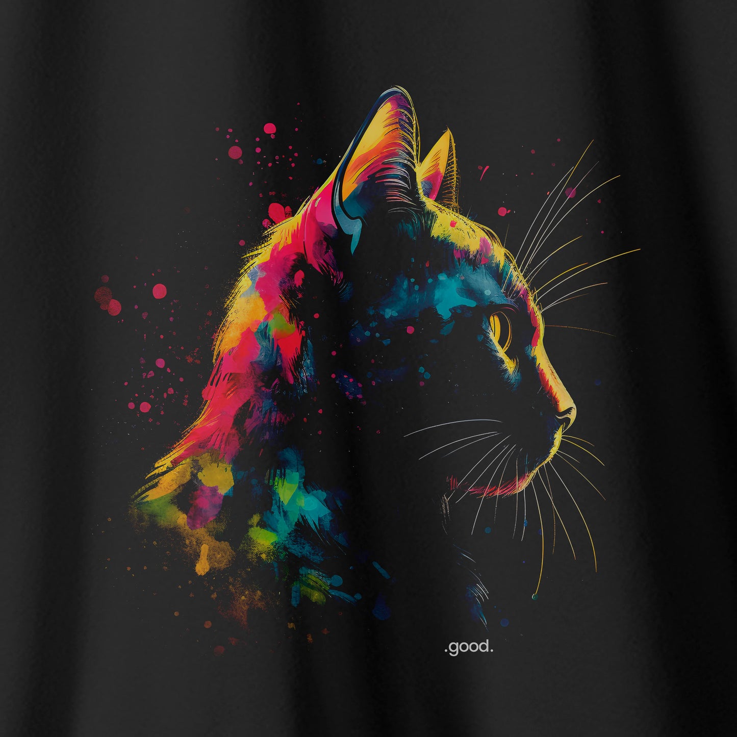 Camiseta Algoodão Preto - cód 0863