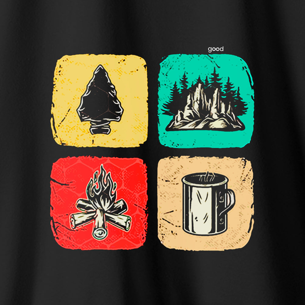 Camiseta Algoodão Preto - cód 10023