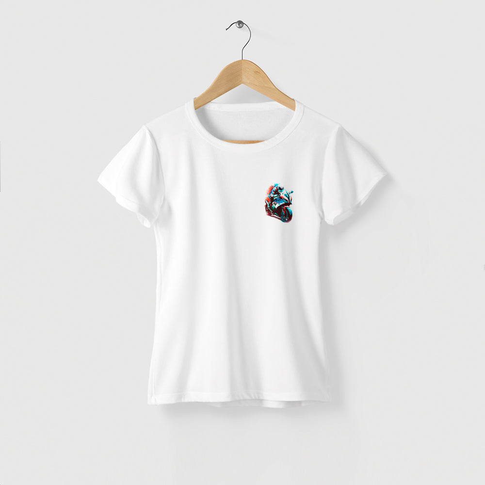 Camiseta Algoodão Branco - cód 10024