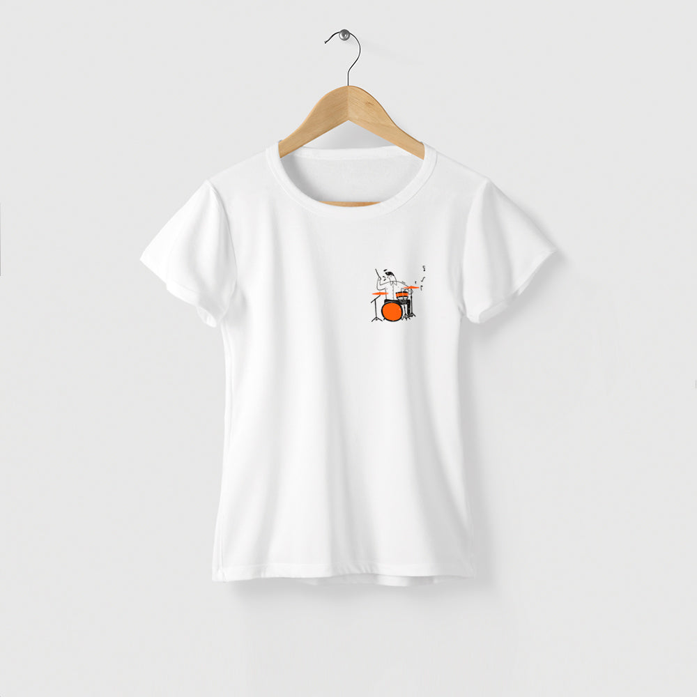Camiseta Algoodão Branco - cód 10025