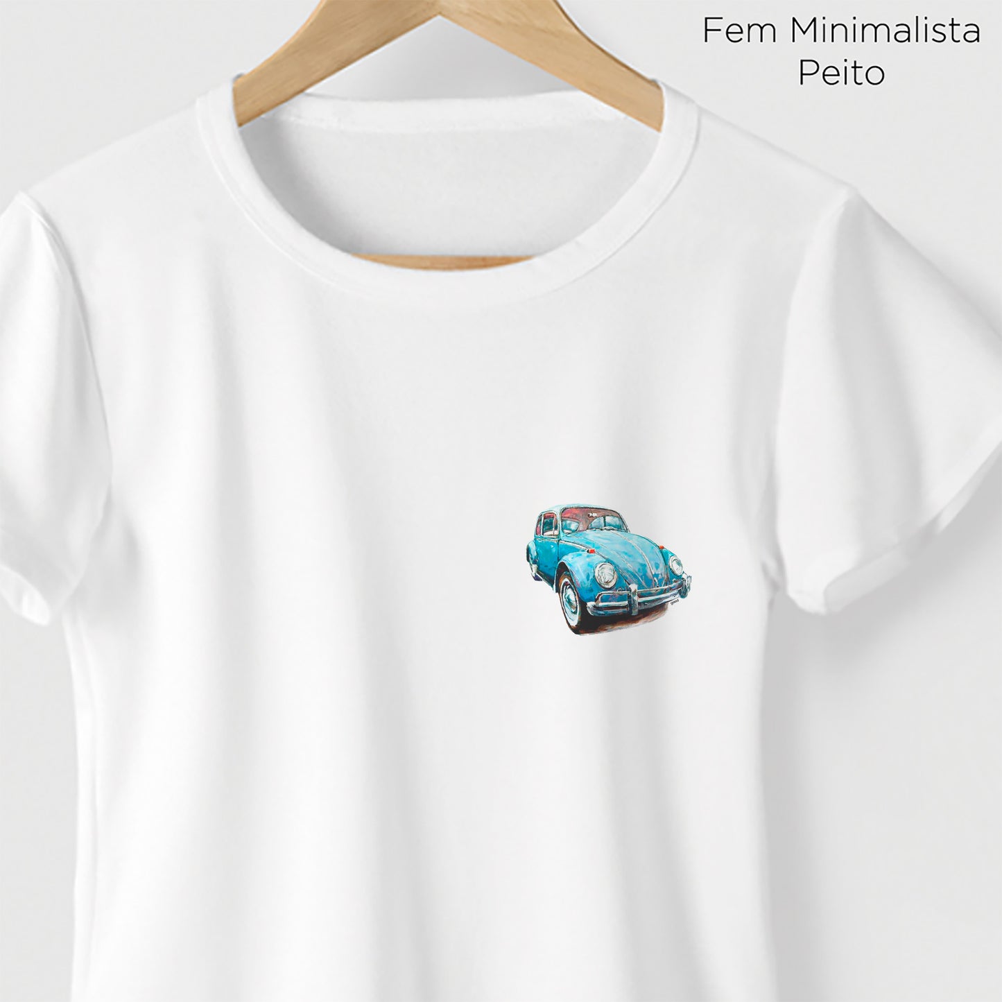 Camiseta Algoodão Branco - cód 10026