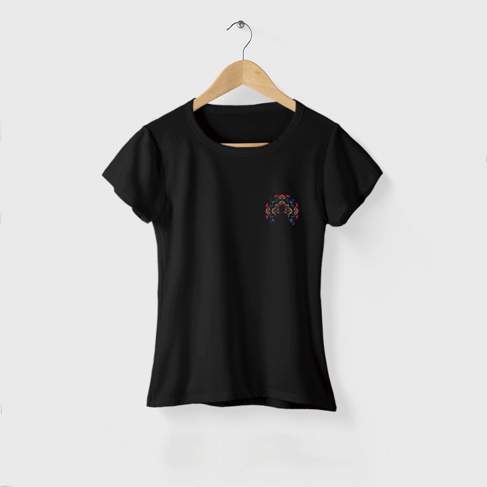 Camiseta Algoodão Preto - cód 10032
