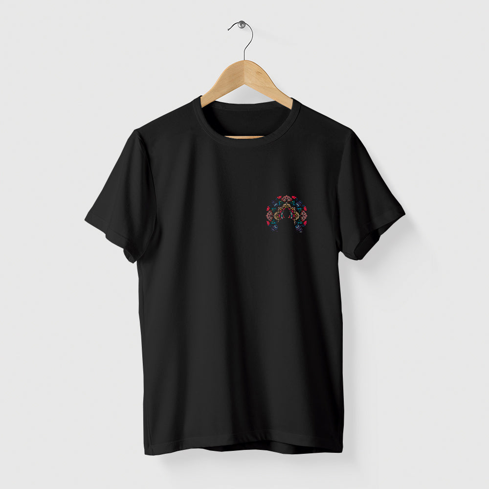 Camiseta Algoodão Preto - cód 10032