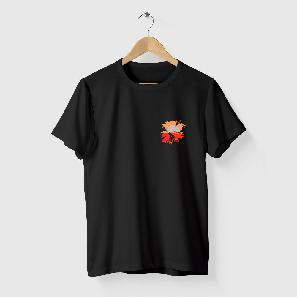 Camiseta Algoodão Preto - cód 10033