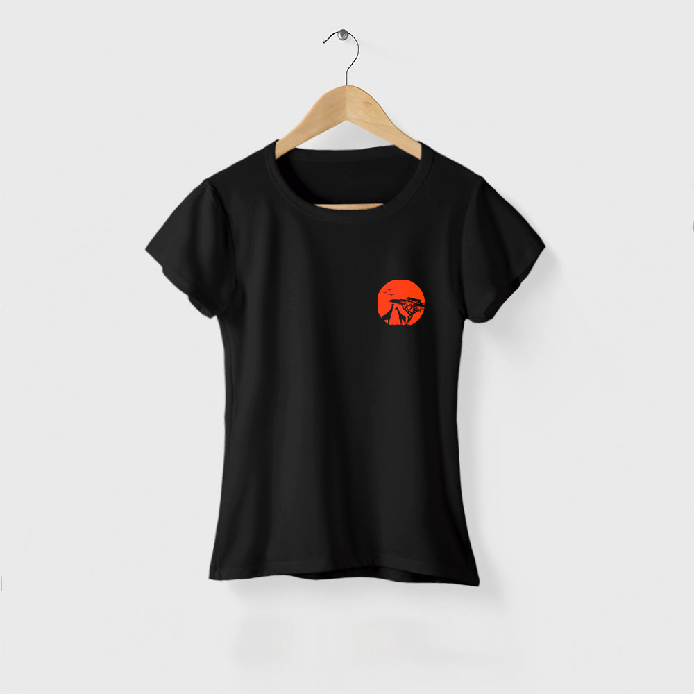 Camiseta Algoodão Preto - cód 10036