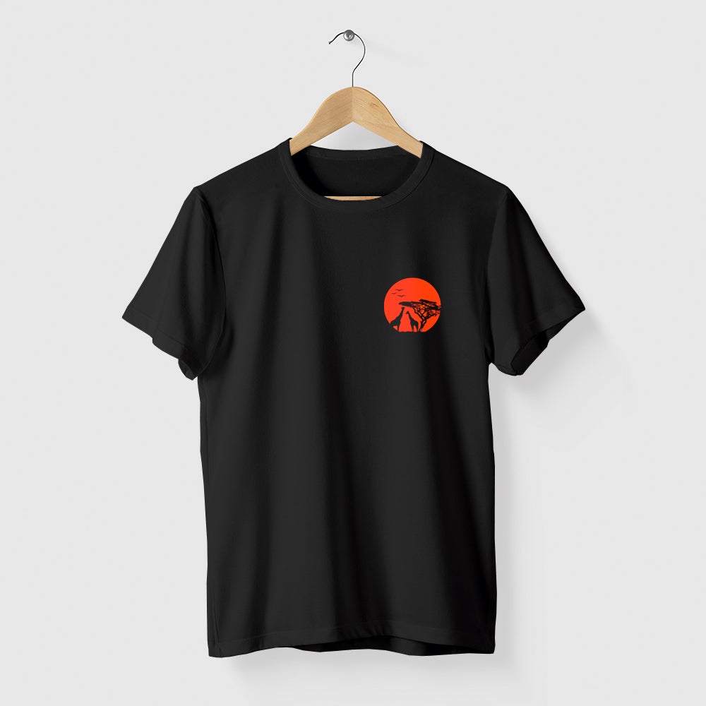Camiseta Algoodão Preto - cód 10036