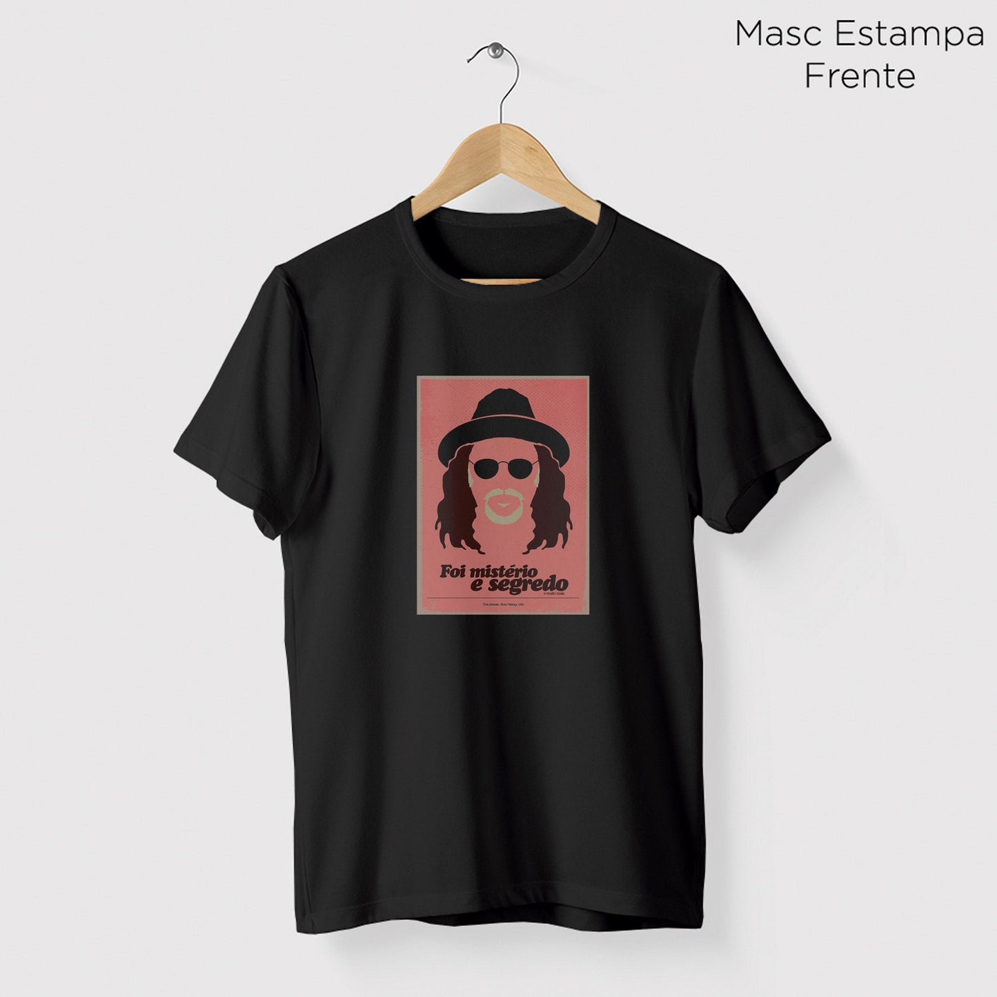 Camiseta Amazônia MPB ALCEU VALENÇA - PRETO - cód 10040