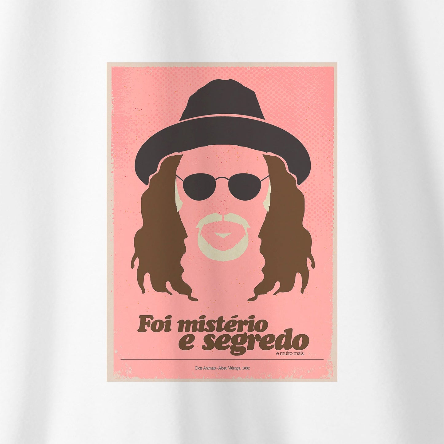 Camiseta Amazônia MPB ALCEU VALENÇA - BRANCO - cód 10040