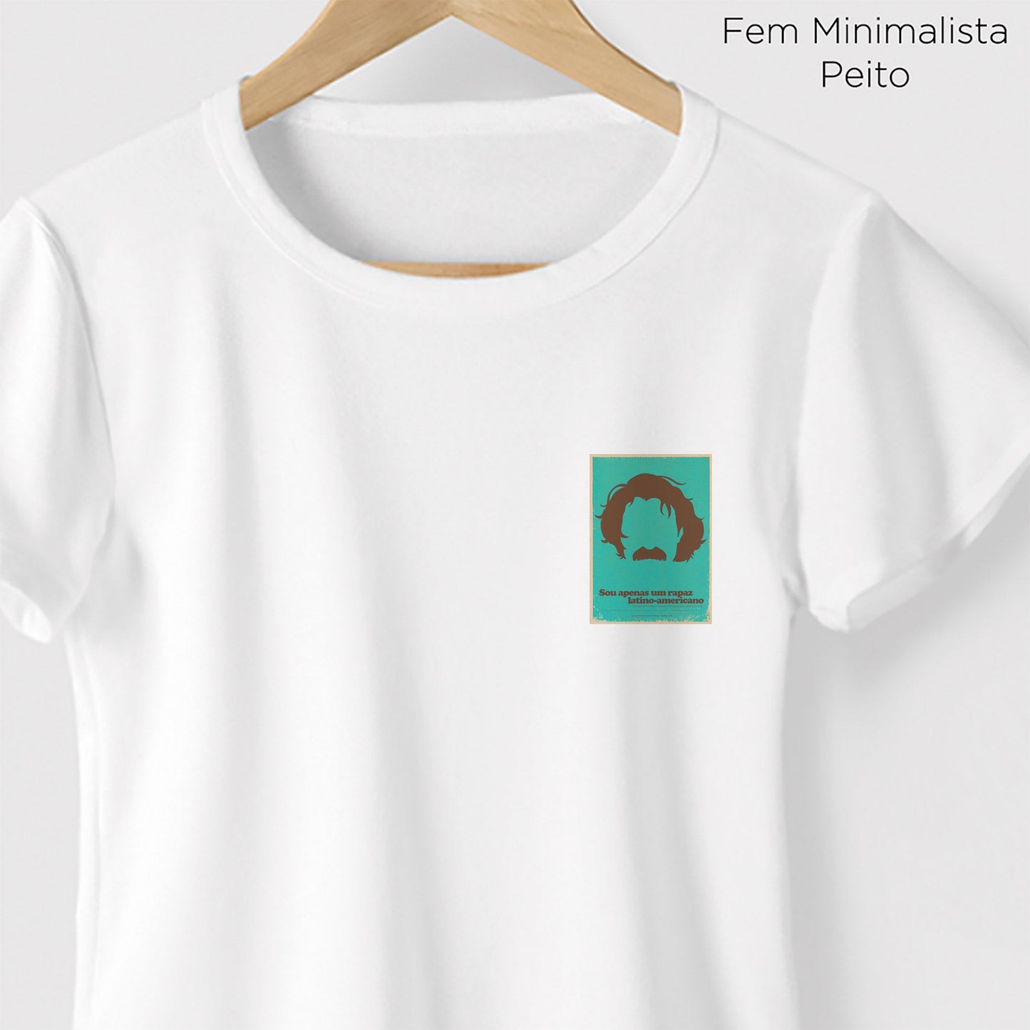 Camiseta Amazônia MPB BELCHIOR - BRANCO - cód 10042
