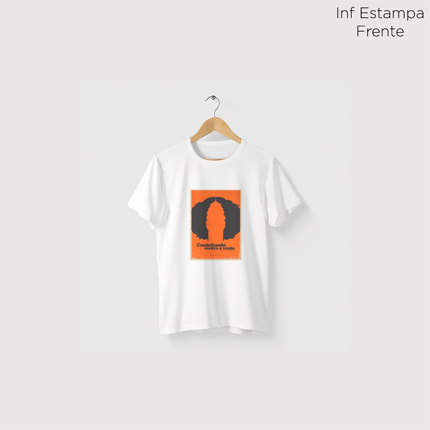 Camiseta Amazônia MPB CAETANO VELOSO - BRANCO - cód 10043