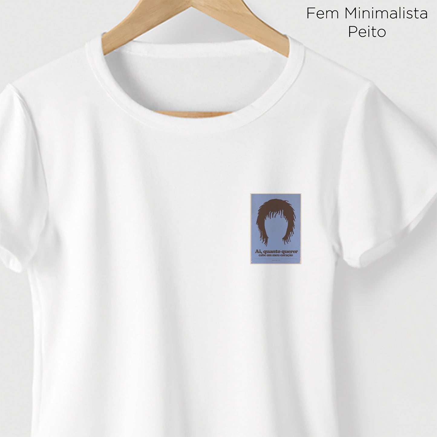 Camiseta Amazônia MPB DJAVAN - BRANCO - cód 10049