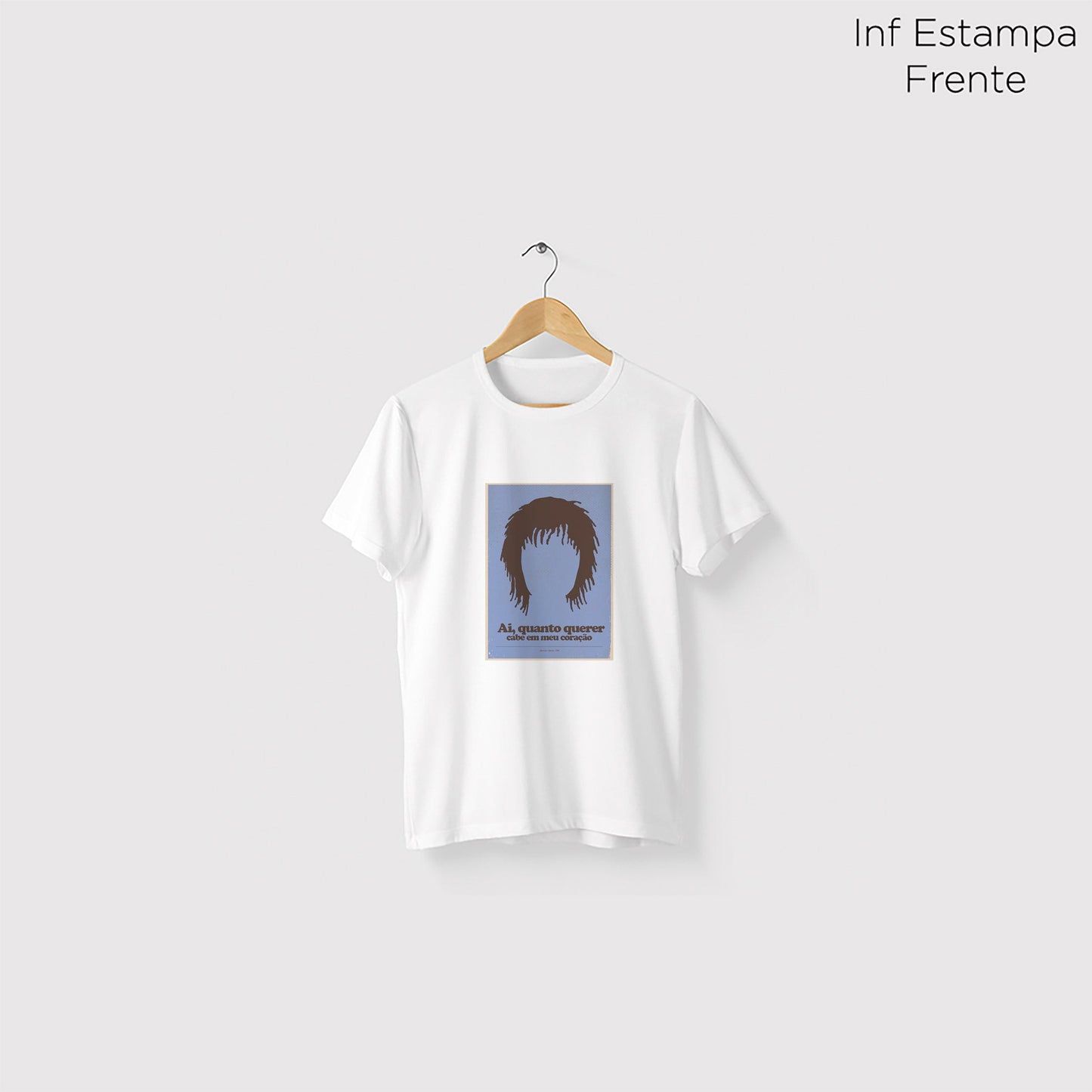 Camiseta Amazônia MPB DJAVAN - BRANCO - cód 10049