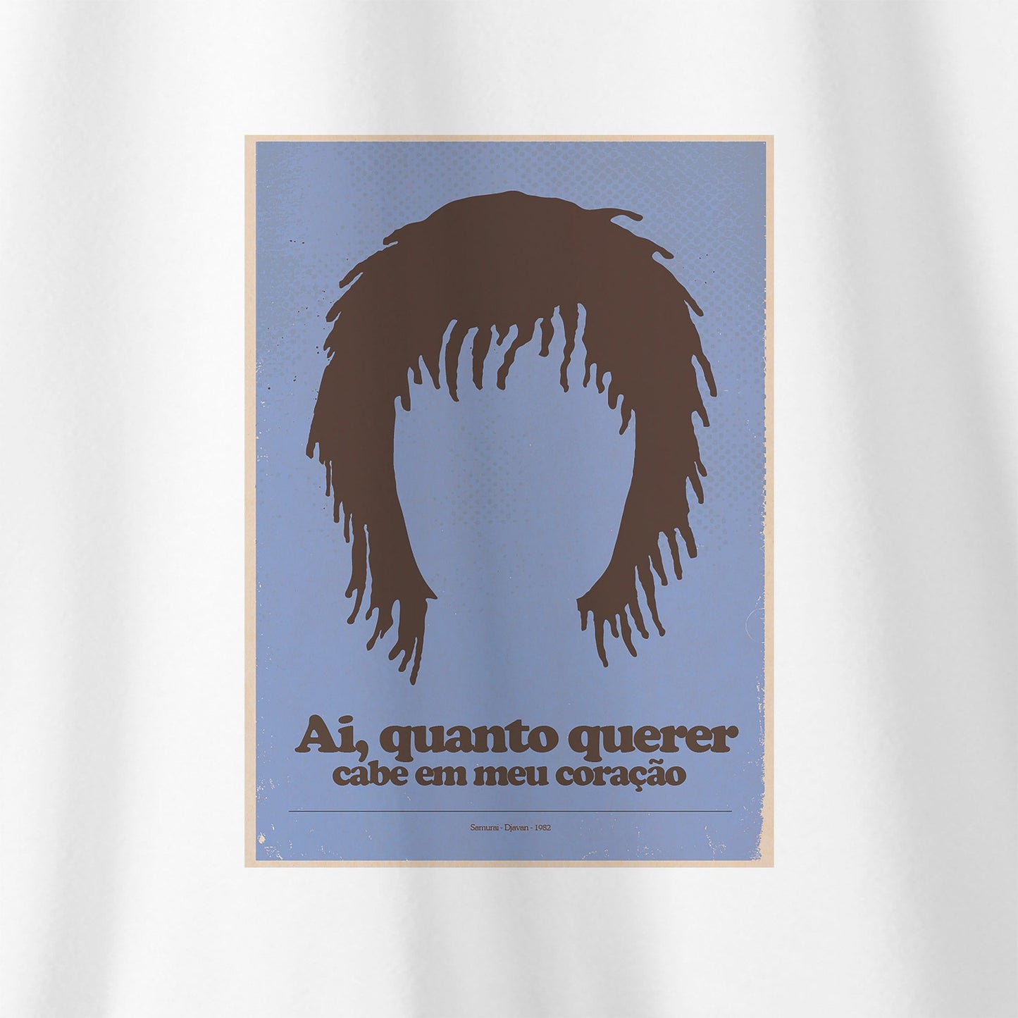 Camiseta Amazônia MPB DJAVAN - BRANCO - cód 10049