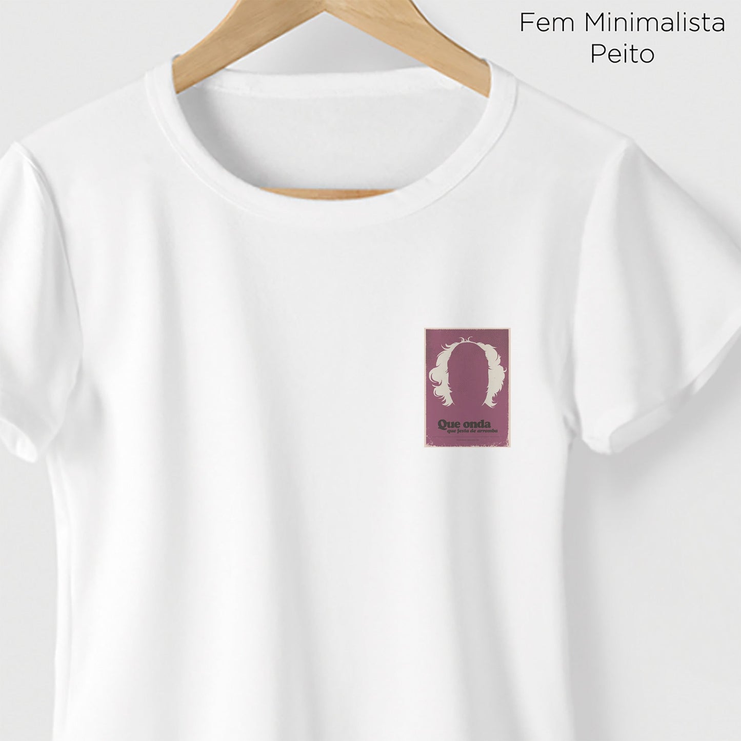 Camiseta Amazônia MPB ERASMO CARLOS - BRANCO - cód 10051