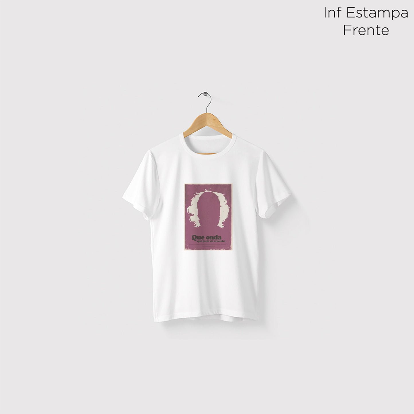 Camiseta Amazônia MPB ERASMO CARLOS - BRANCO - cód 10051