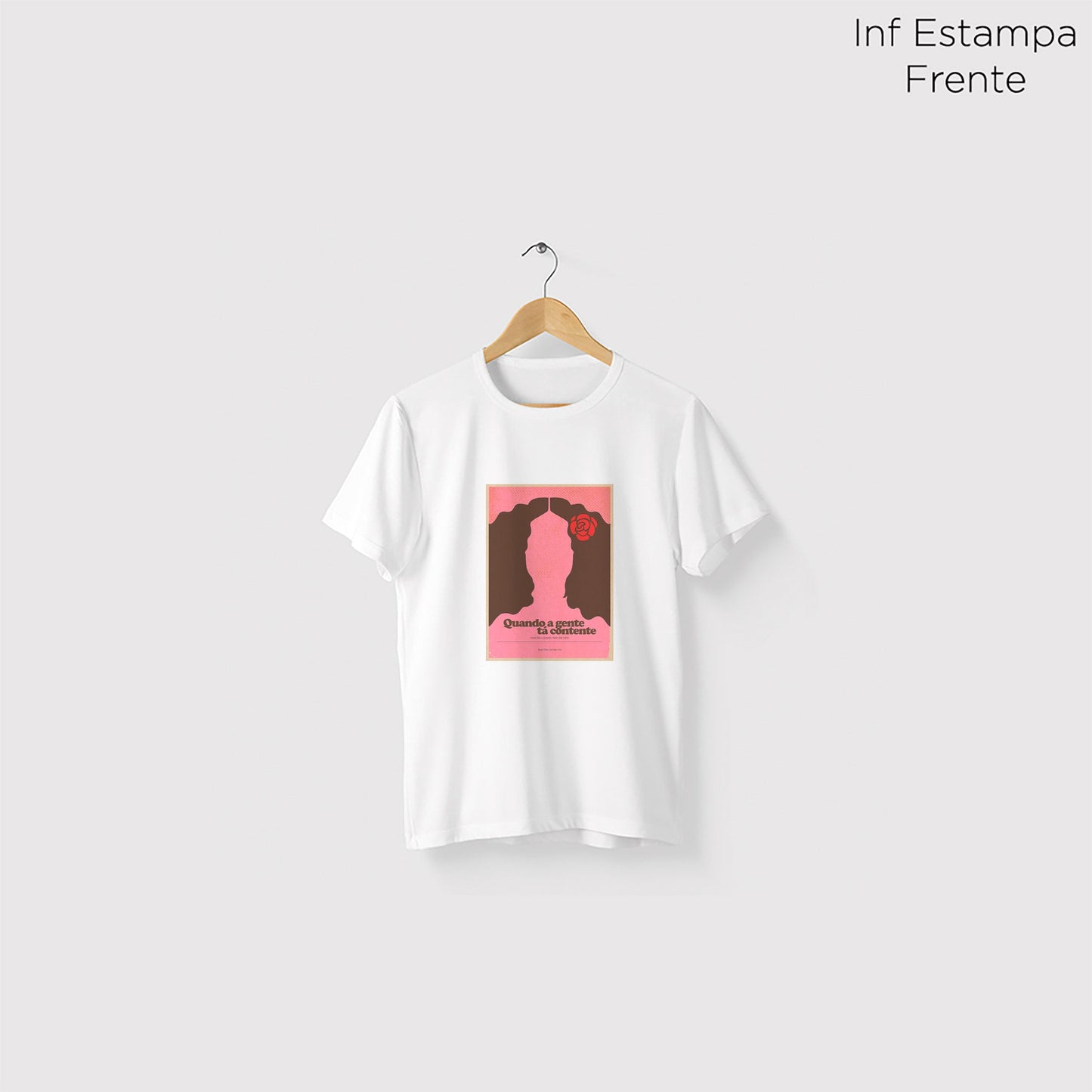 Camiseta Amazônia MPB GAL COSTA - BRANCO - cód 10052