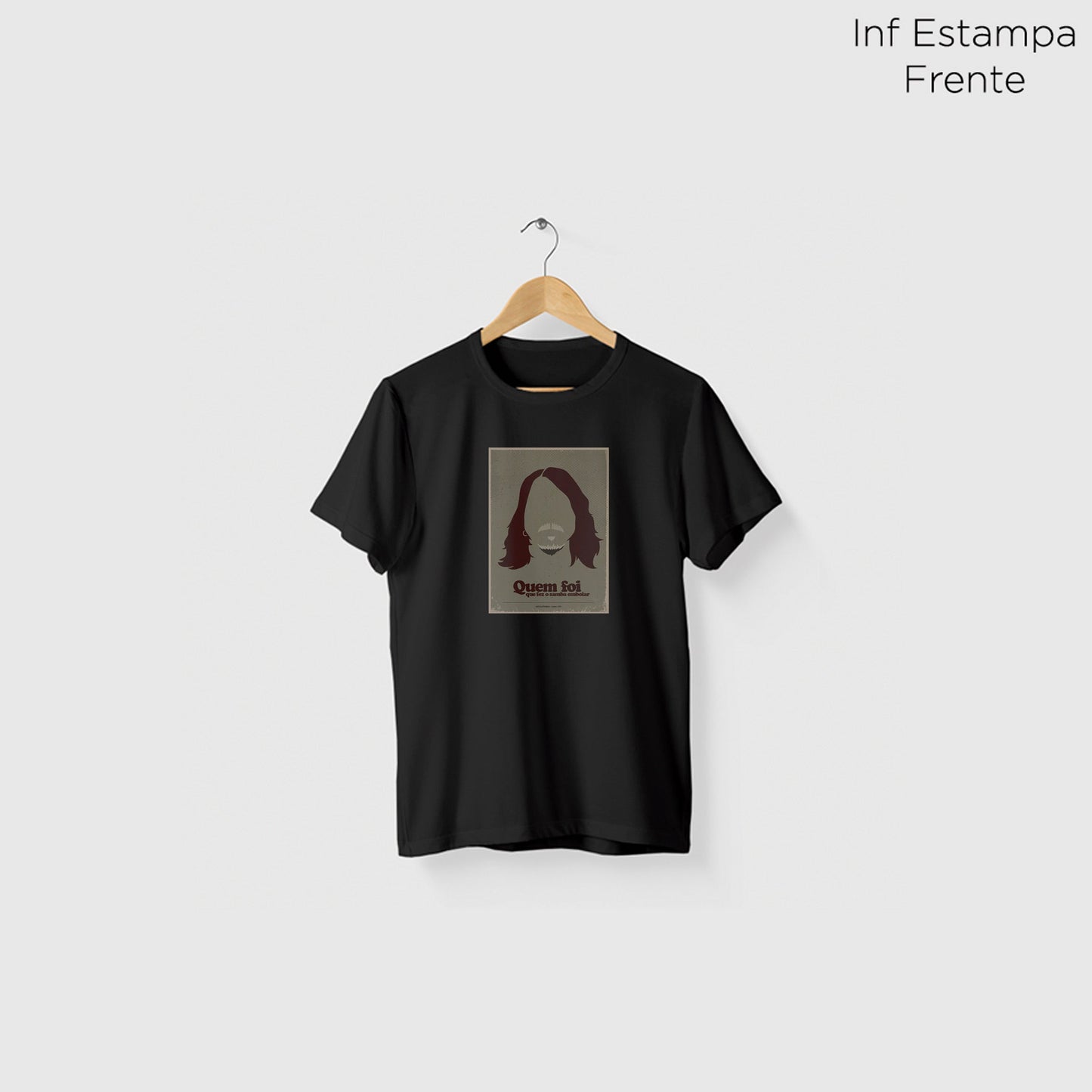 Camiseta Amazônia MPB LENINE - PRETO - cód 10055