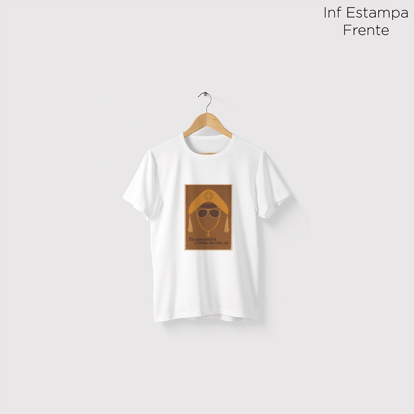 Camiseta Amazônia MPB LUIZ GONZAGA - BRANCO - cód 10056