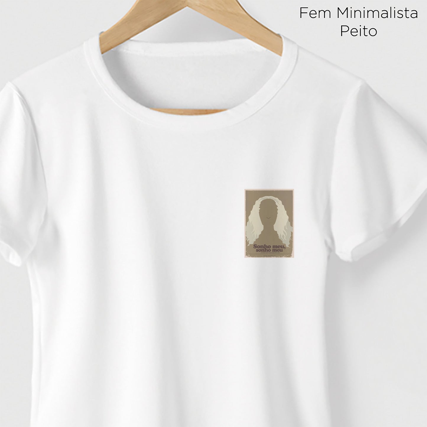 Camiseta Amazônia MPB MARIA BETHANIA - BRANCO - cód 10057