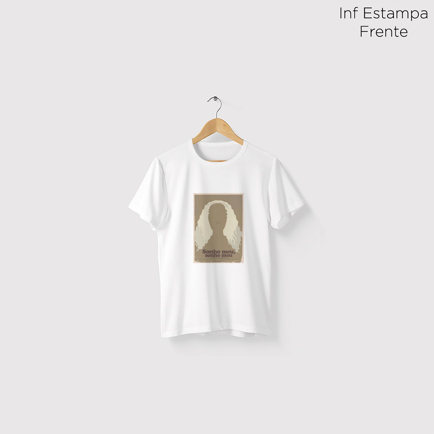 Camiseta Amazônia MPB MARIA BETHANIA - BRANCO - cód 10057
