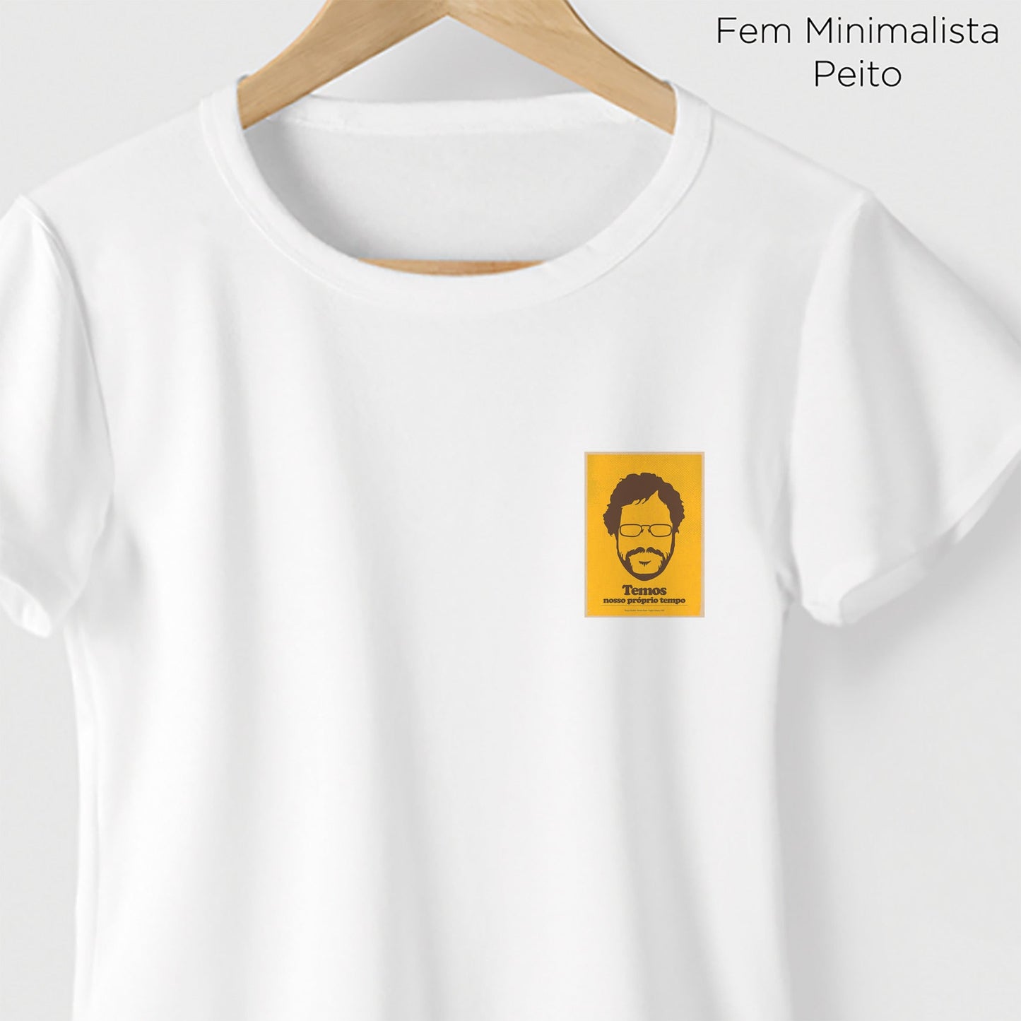 Camiseta Amazônia MPB RENATO RUSSO - BRANCO - cód 10063