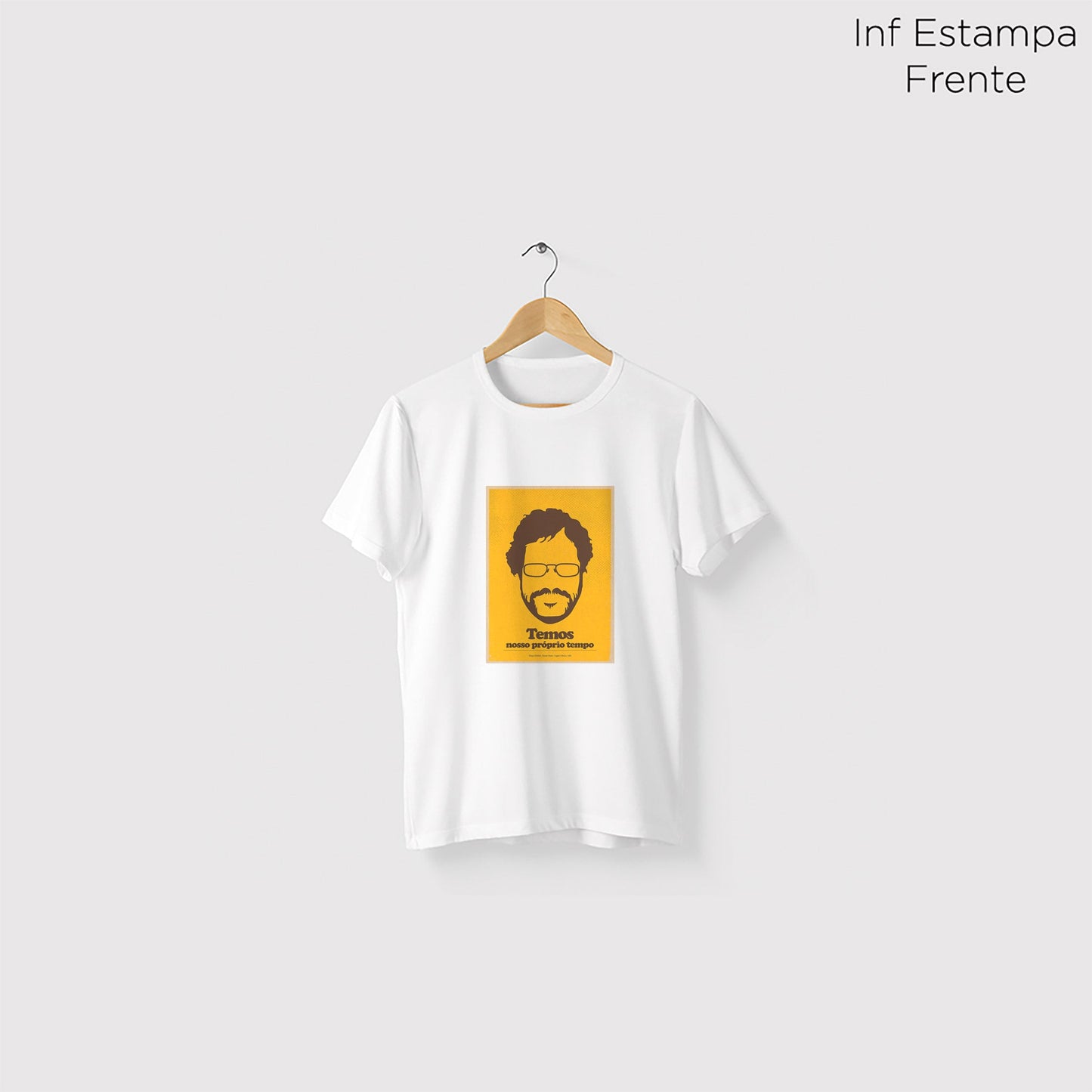 Camiseta Amazônia MPB RENATO RUSSO - BRANCO - cód 10063