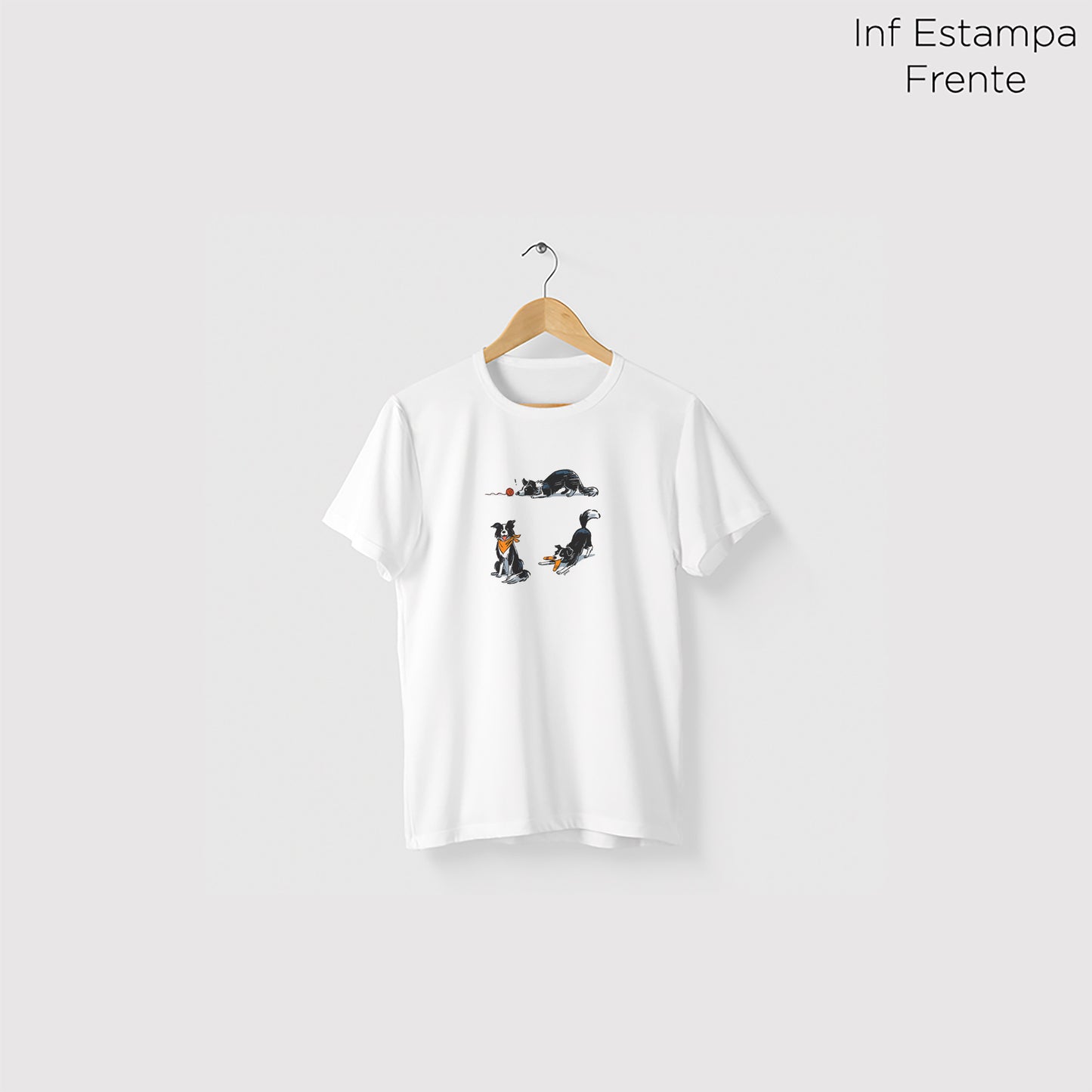 Camiseta Algoodão Branco - cód 10071