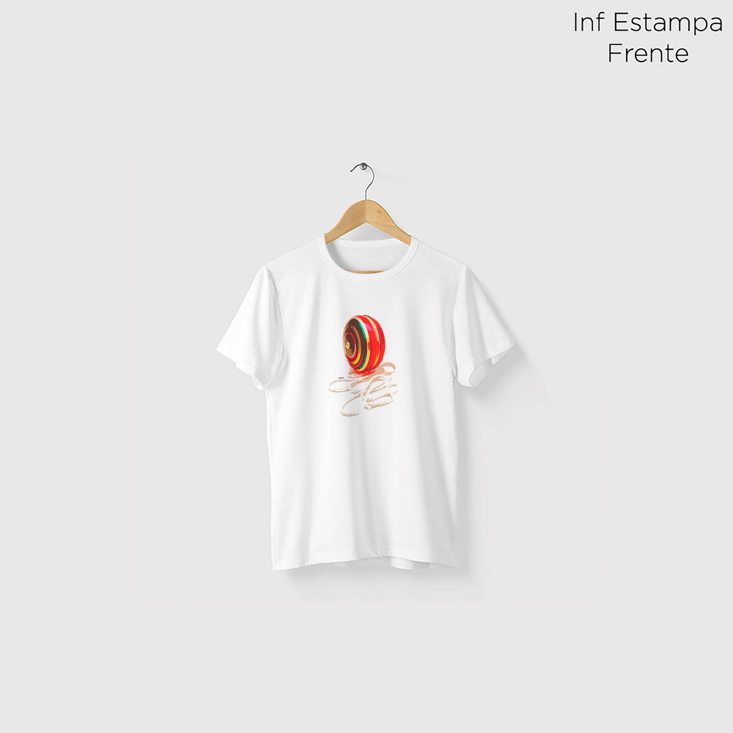 Camiseta Algoodão Branco - cód 10079