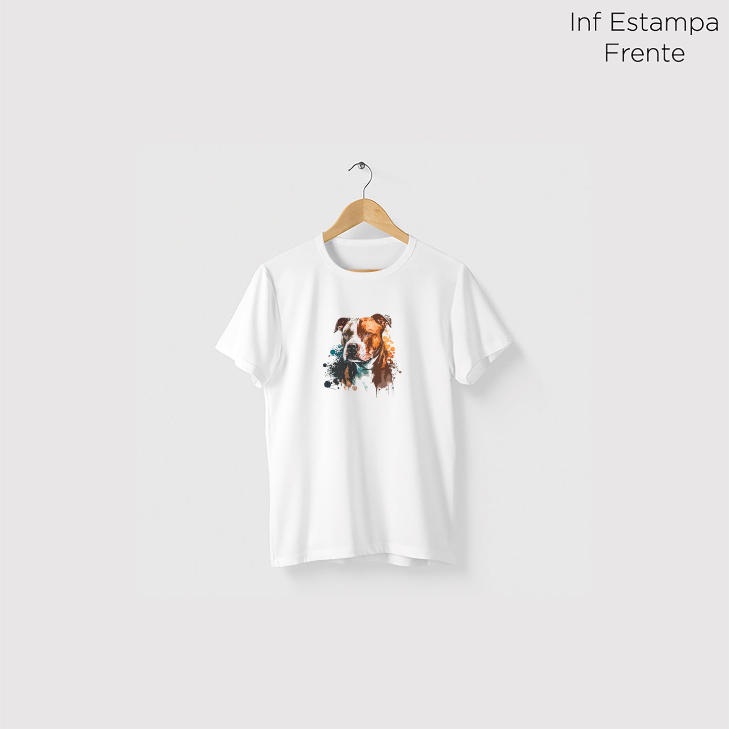 Camiseta Algoodão Branco - cód 10081