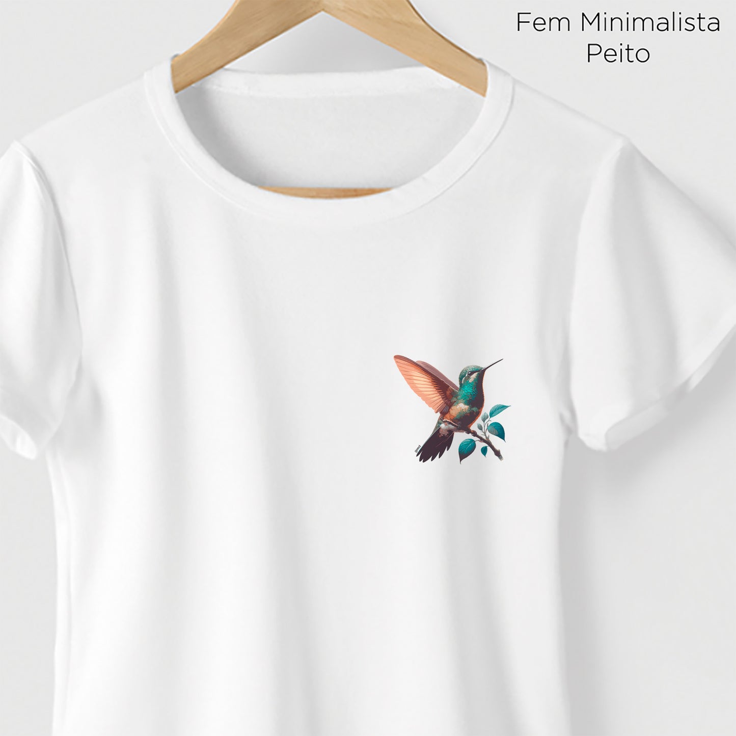 Camiseta Algoodão Branco - cód 10094