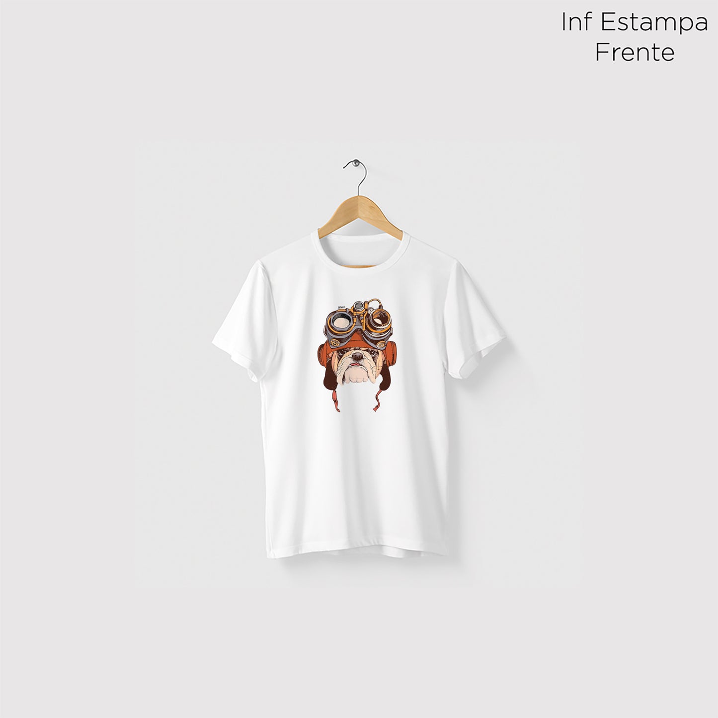 Camiseta Algoodão Branco - cód 10098