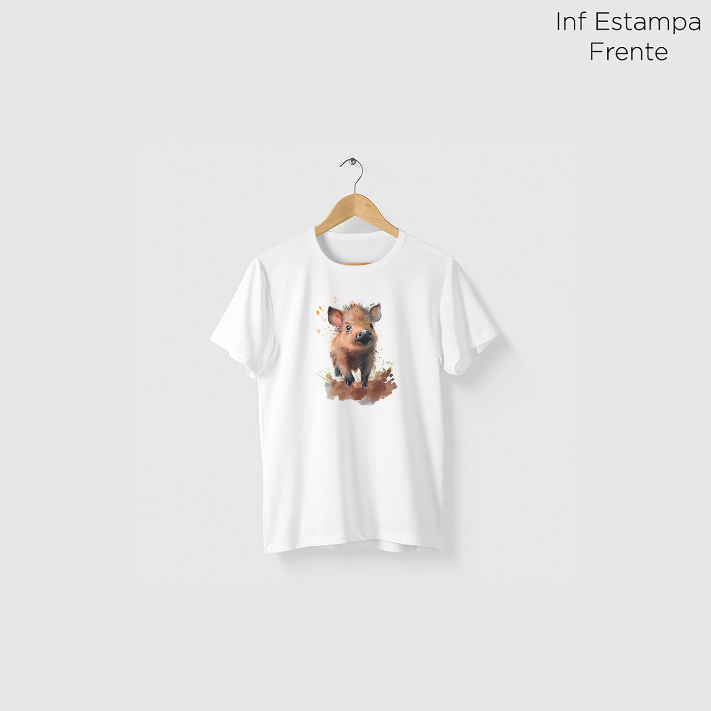 Camiseta Algoodão Branco - cód 10103