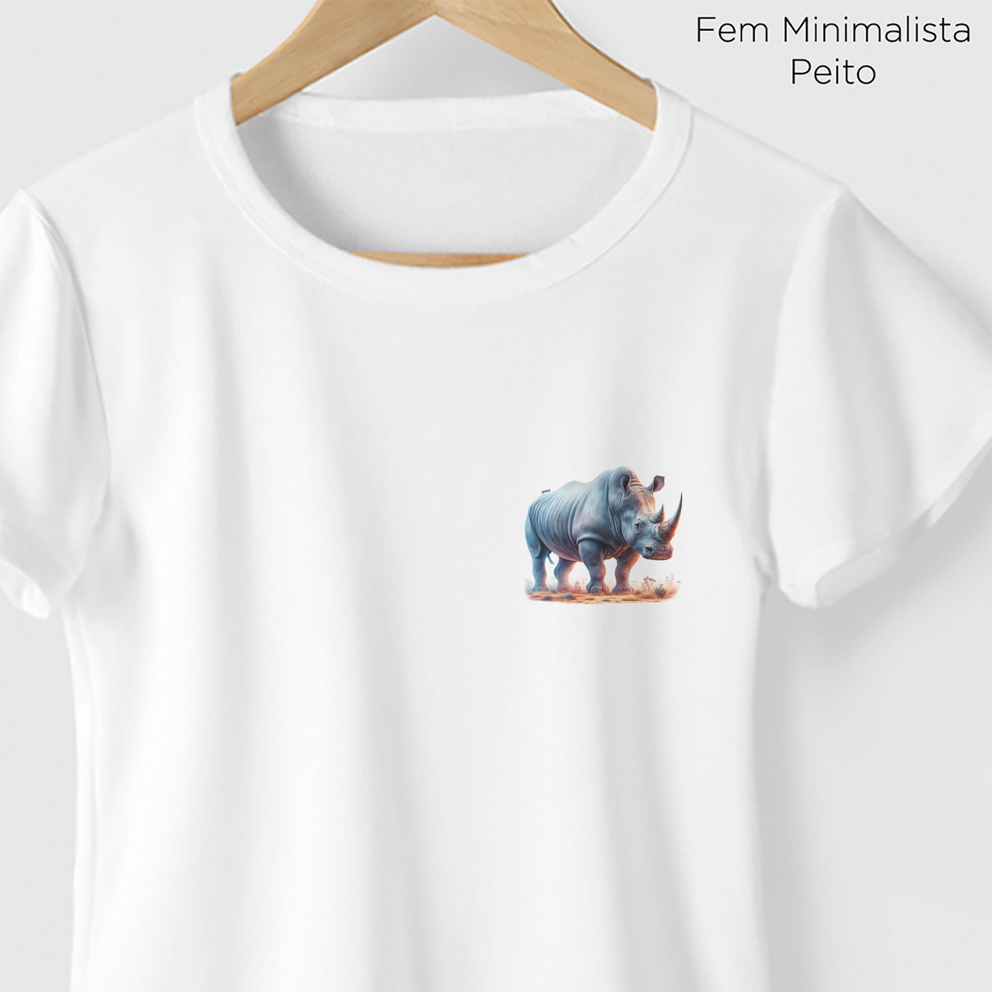 Camiseta Algoodão Branco - cód 10107