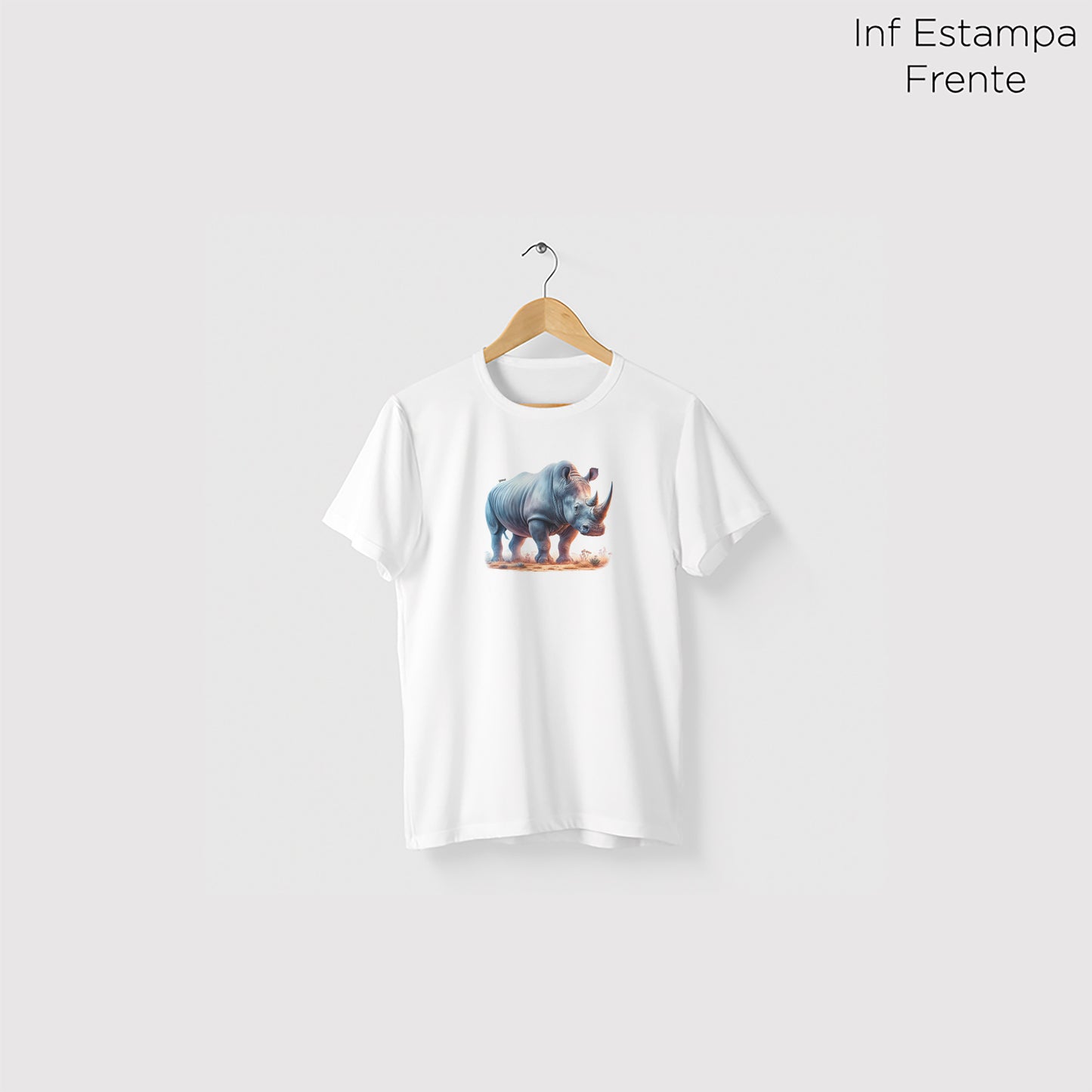 Camiseta Algoodão Branco - cód 10107