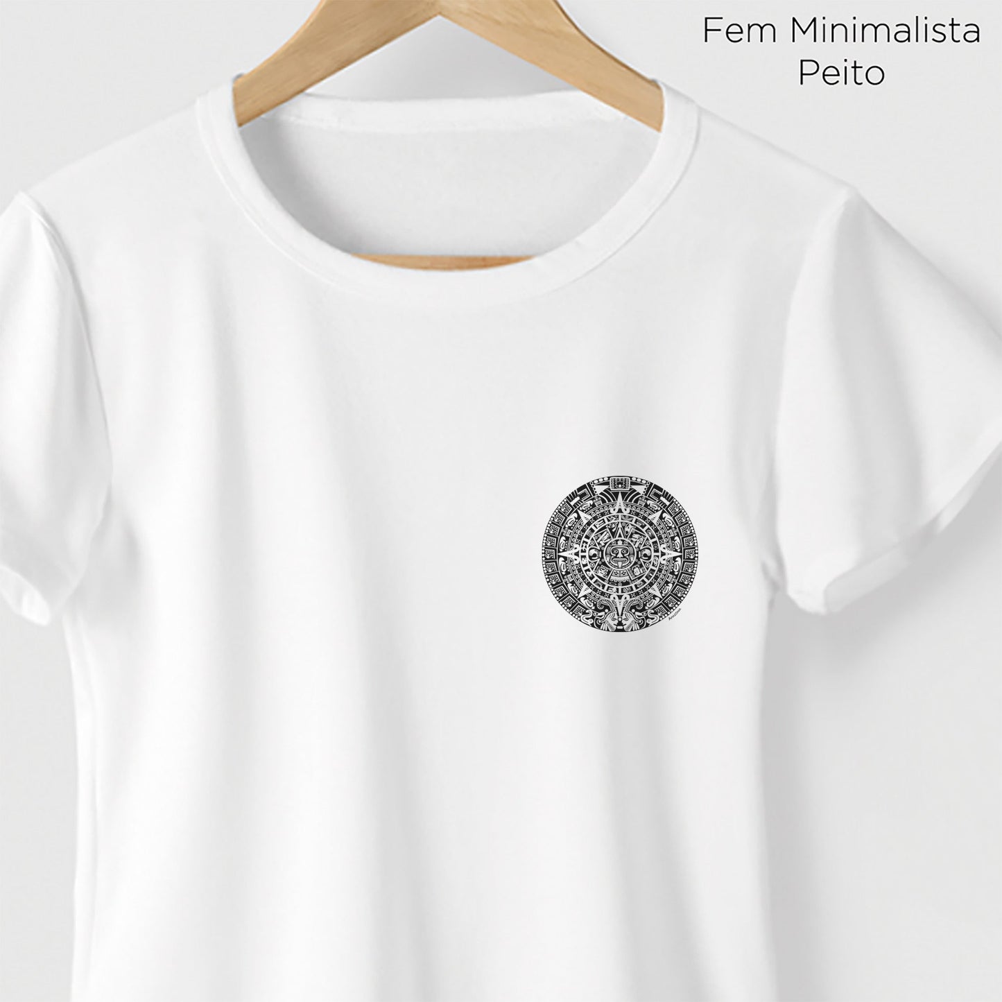 Camiseta Amazônia CALENDÁRIO - BRANCO - cód 1024