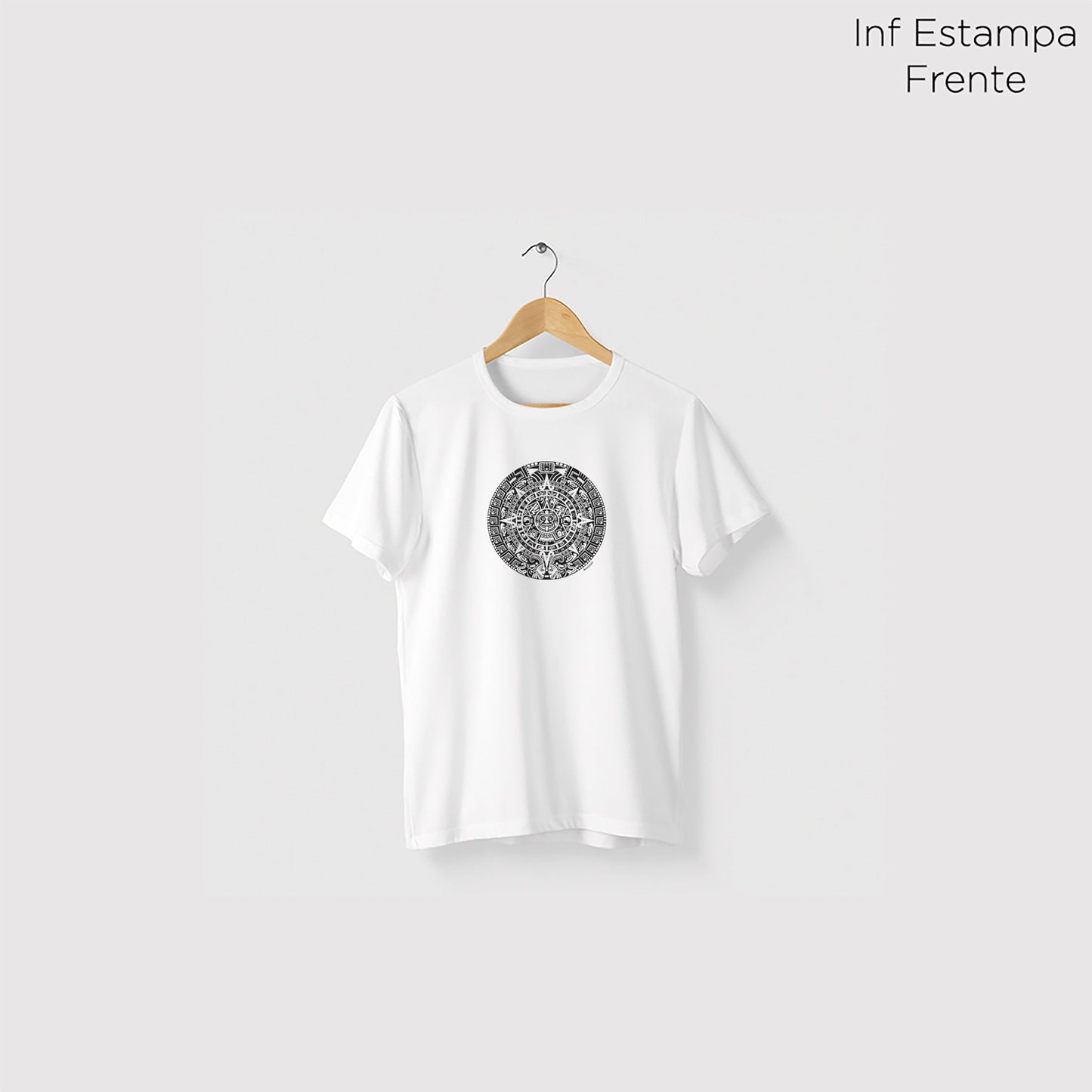 Camiseta Amazônia CALENDÁRIO - BRANCO - cód 1024