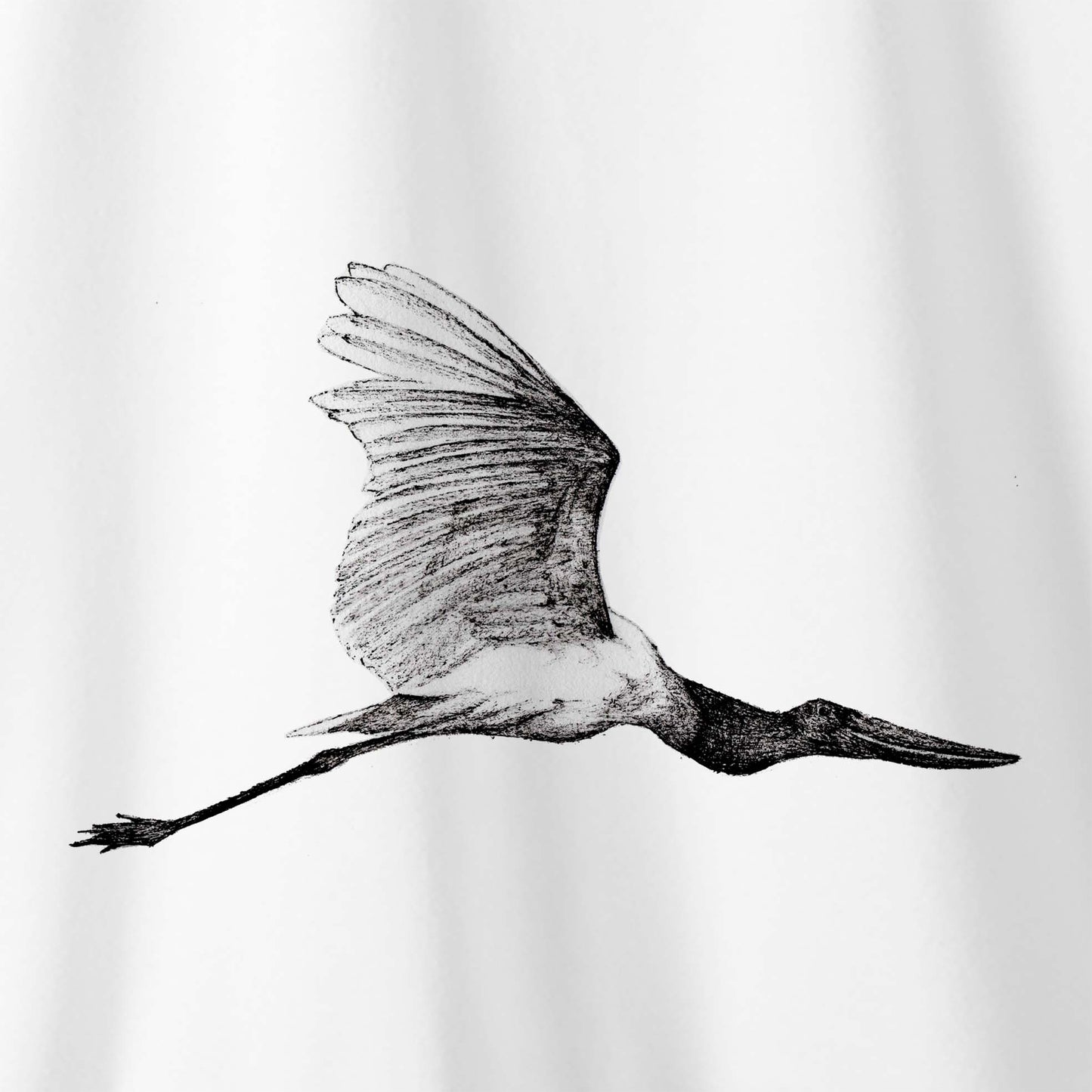 Camiseta Amazônia PANTANAL - TUIUIÚ - BRANCO - cód 10009