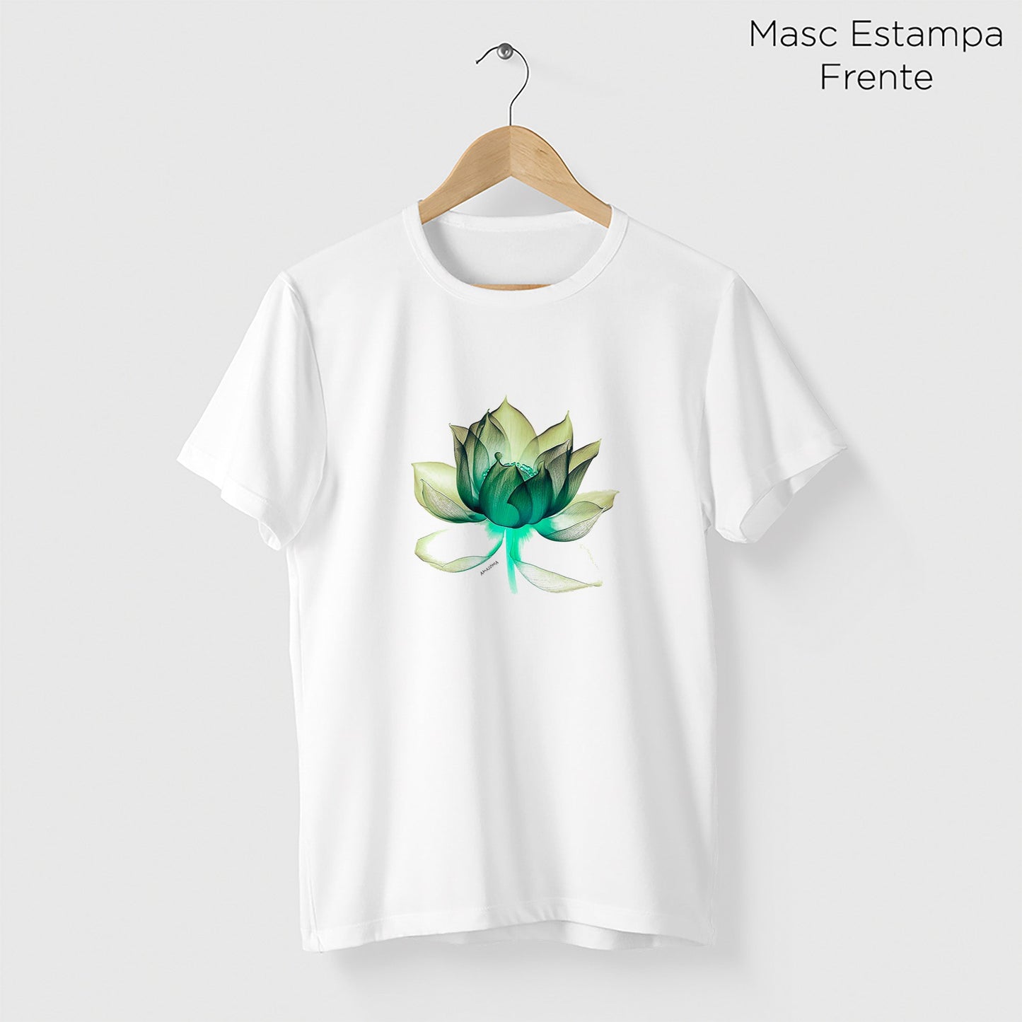 Camiseta Amazônia LOTUS – BRANCO - cód 2085