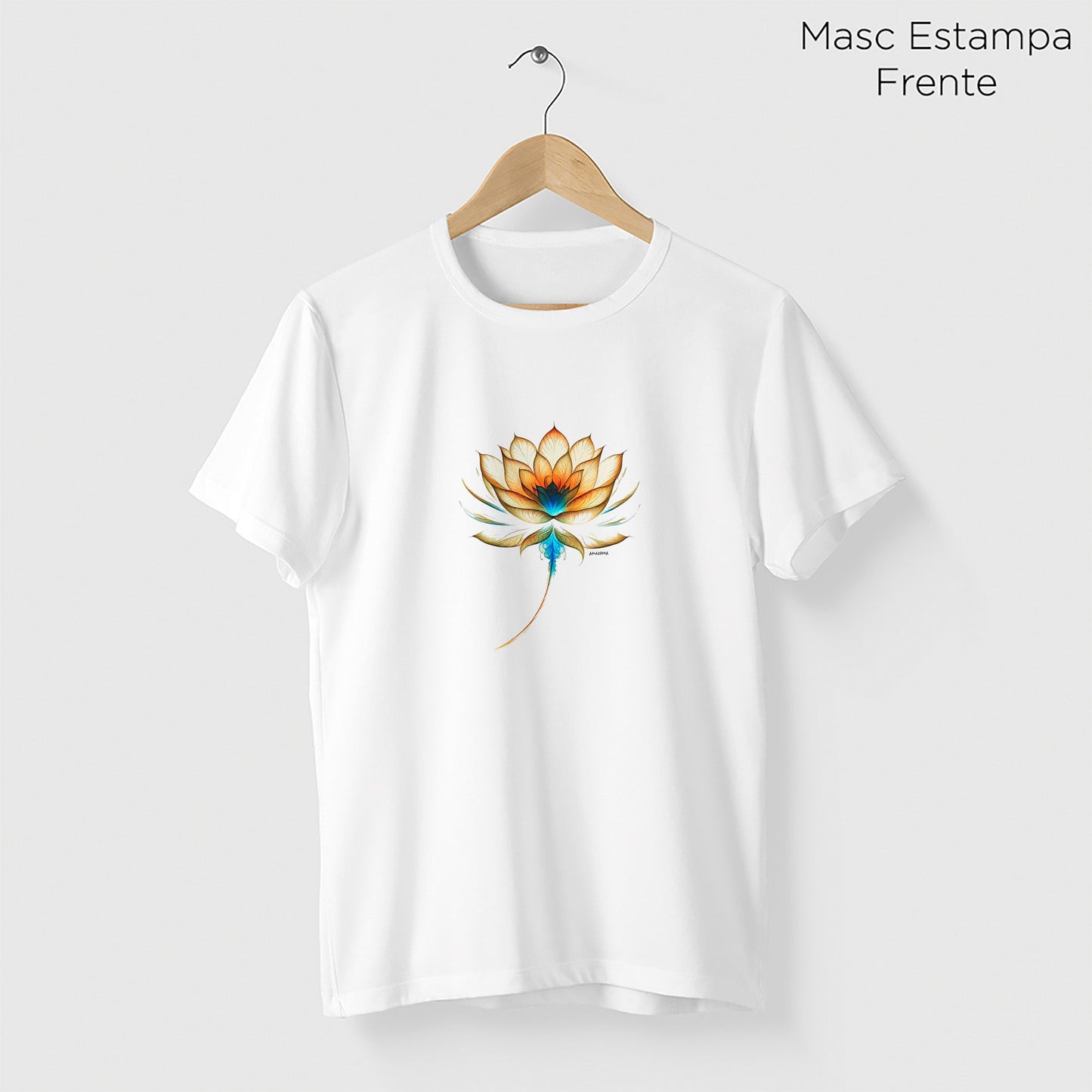 Camiseta Amazônia BIO COLOR – BRANCO - cód 2090