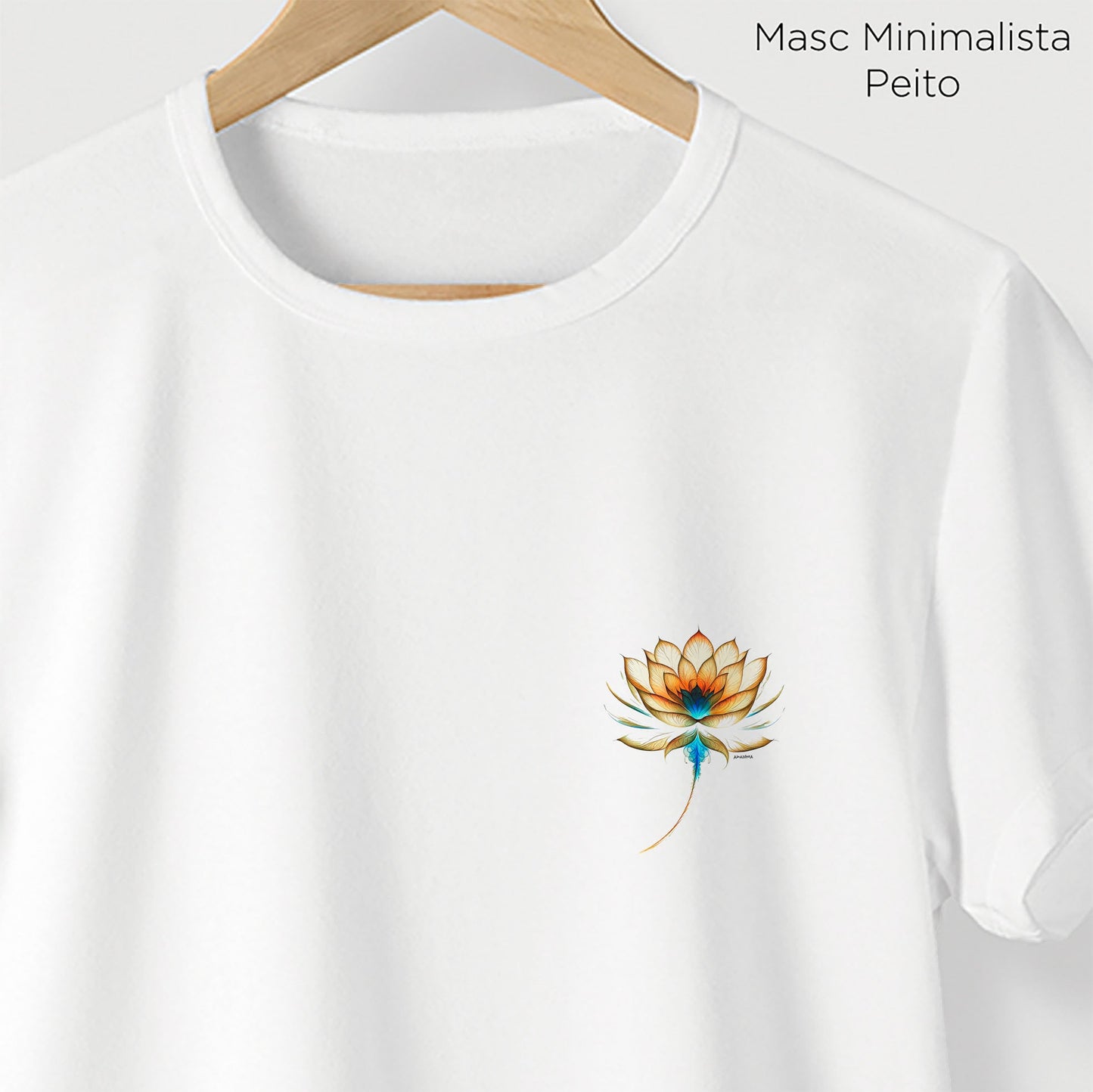 Camiseta Amazônia BIO COLOR – BRANCO - cód 2090