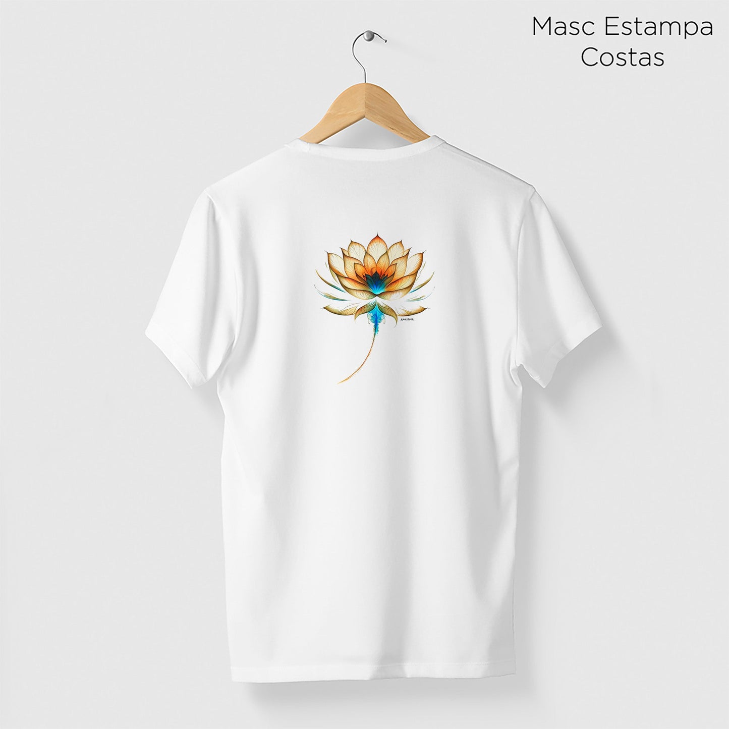 Camiseta Amazônia BIO COLOR – BRANCO - cód 2090